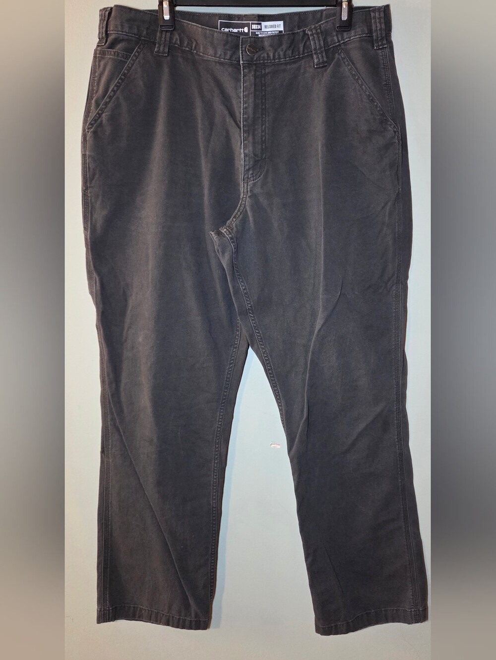 Carhartt Men’s Relaxed Fit Work Utility Pants Gray 38x34 Carpenter